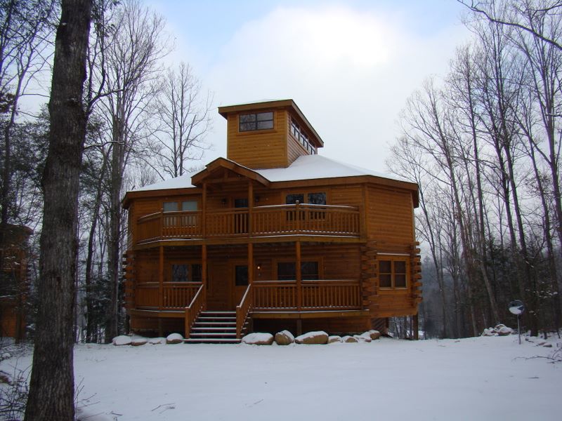 Indoor Pool Beauty - Luxury cabin rental with indoor pool, theater room, and privacy. This cabin is located in close proximity to Gatlinburg and extremely close to the Cosby Entrance to the Great Smoky Mountains National Park