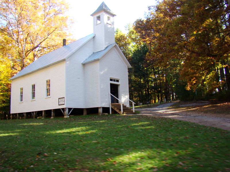 Missionary Baptist Church - Cades Cove - Great Smoky Mountains National Park