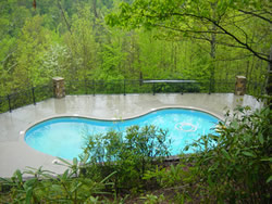 Cobbly Nob Pool - Smoky Mountains cabin rentals