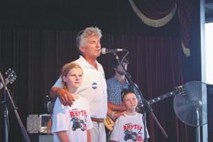 Jim, Callie, and Cale Deanda - Rhythm And Roll Cure Finders Cystic Fibrosis Charity Event - Photo From the 