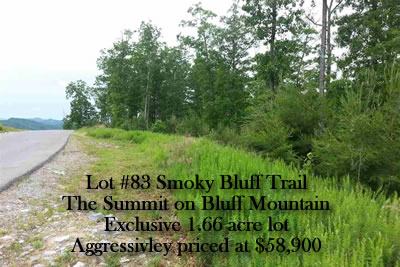 Lot 83 Smoky Bluff Trail - The Summit on Bluff Mountain - Exclusive mountain community in the Smoky Mountains