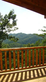 View from a cabin on Nickel Ridge in Brothers Cove Resort - photo by Jay Fradd