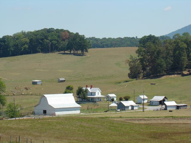 View of Farm off Fox Cemetery Road in New Center