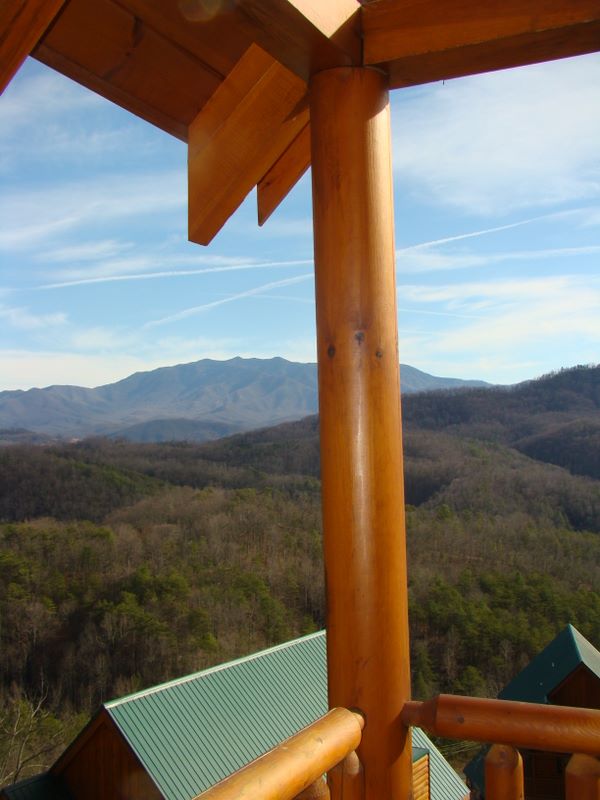View from cabin on High Vista Way in Sherwood Forest - Pigeon Forge cabin rental community